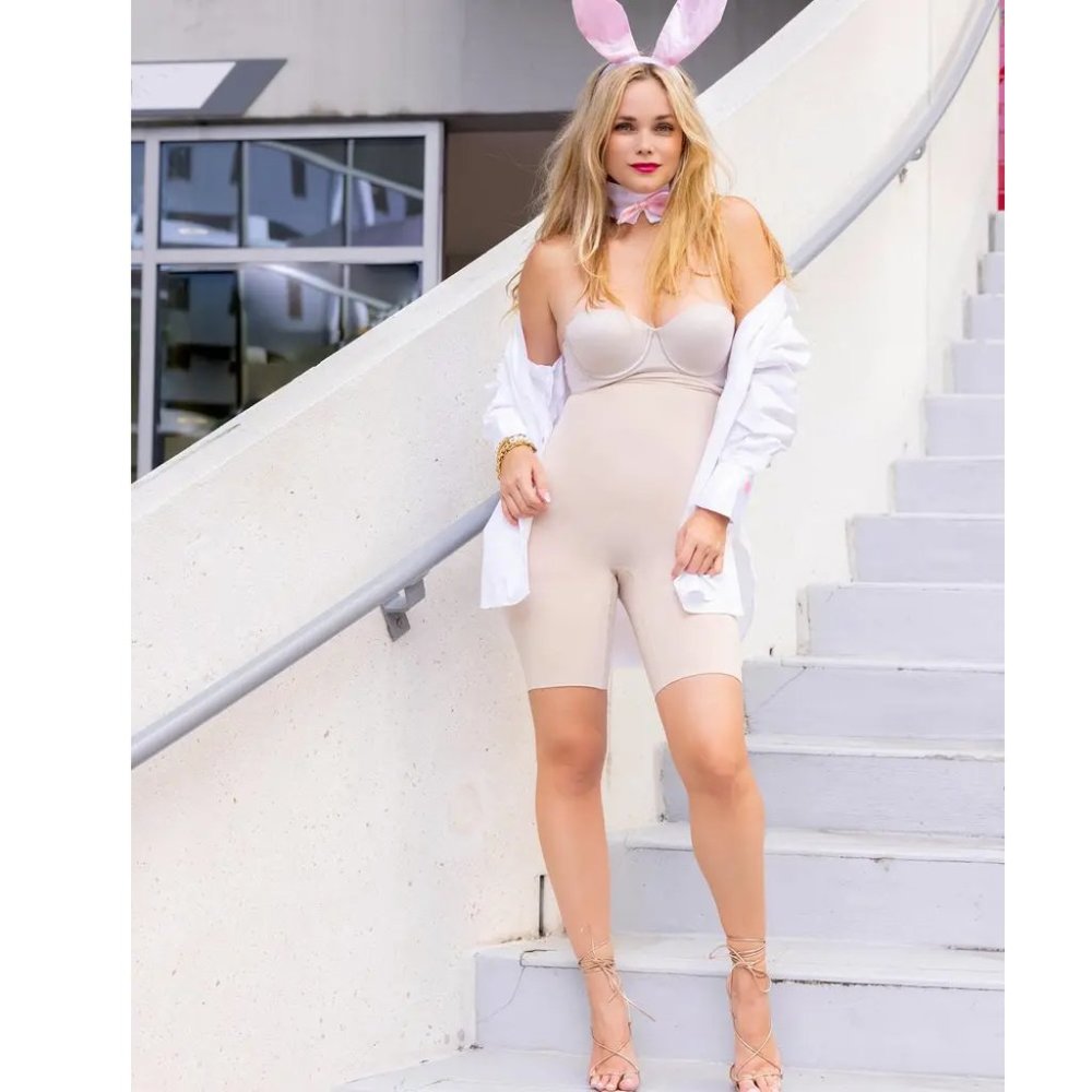 Body Shaper High Waist Thigh Slimmer Comfort Evolution